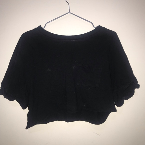 top shop crop top with pocket - Picture 2 of 2